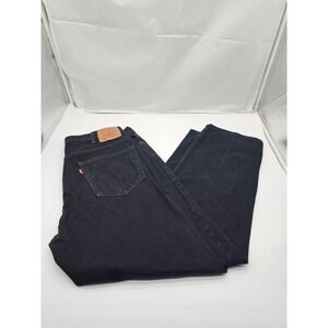 Levi's 550 Jeans Men's Black Relaxed Fit  40x32 Cotton